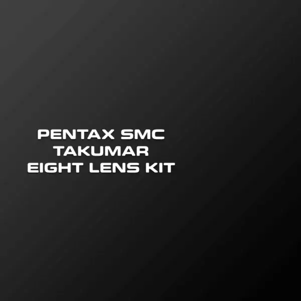 Pentax SMC Takumar 7 Lens Kit